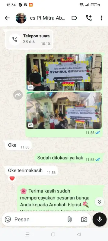 Testimonial Papan ucapan HULU SUNGAI TENGAH